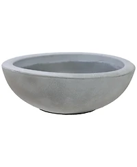 Weather-Resistant Polyresin Double-Walled Percival Outdoor Flower Pot Planter