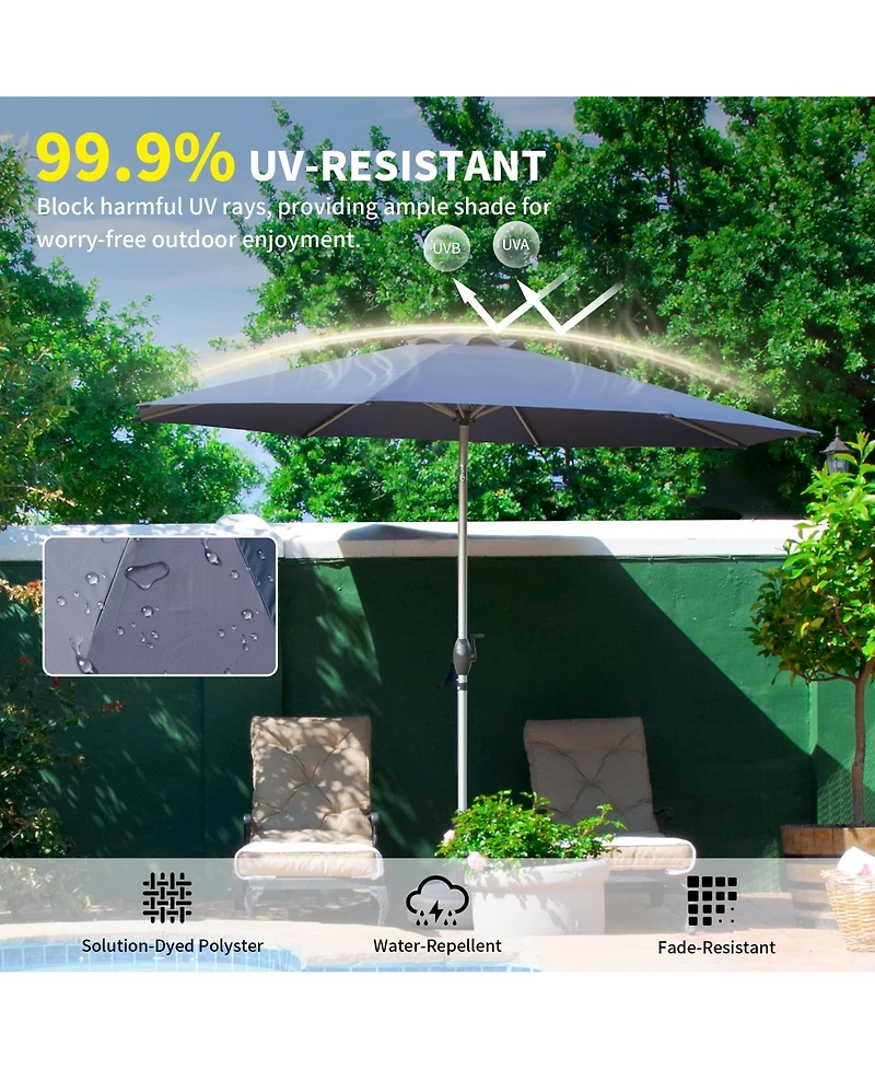Mondawe 10FT Patio Umbrella