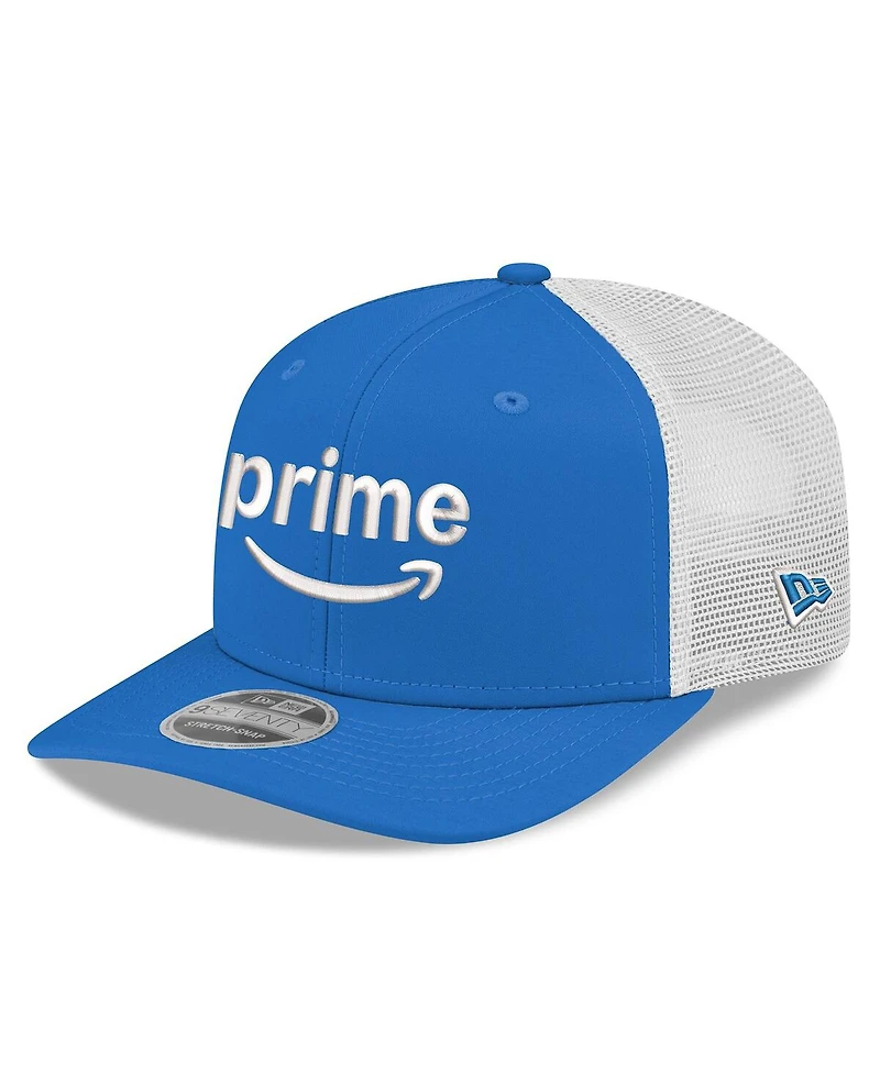New Era Men's Blue/White Chase Elliott Amazon Prime 9SEVENTY Adjustable Hat