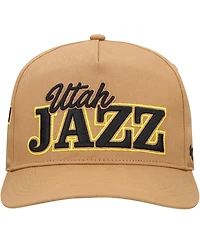 '47 Brand Men's Tan Utah Jazz Barnes Hitch Adjustable Hat