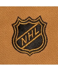 Mitchell & Ness Men's Gold Vegas Golden Knights Soul Triple Up Snapback Hat