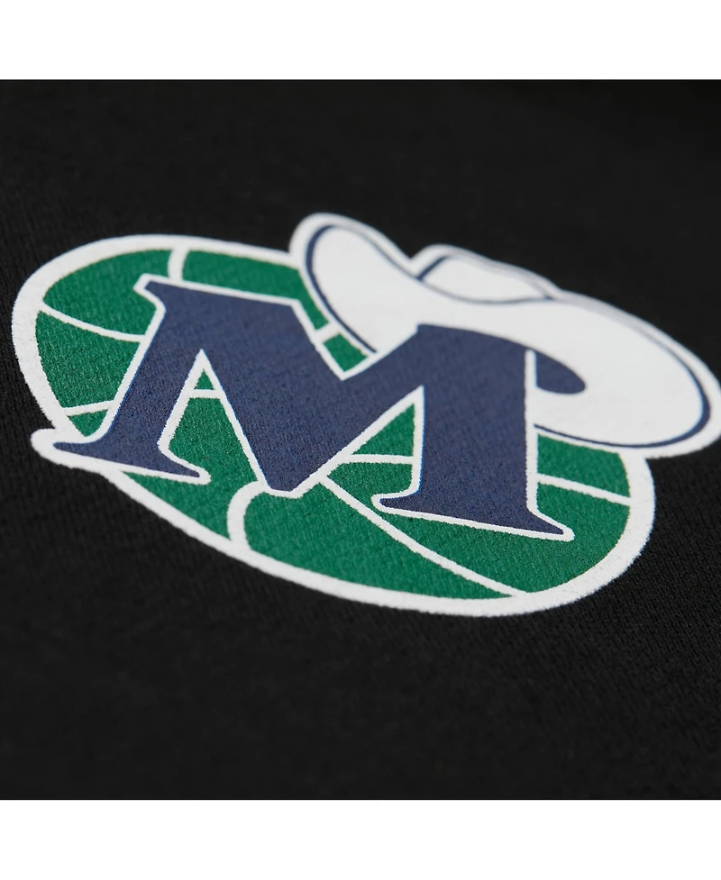 Mitchell & Ness Men's Black Dallas Mavericks Nba x Michelob Ultra Swish Sip Pullover Hoodie