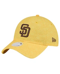 New Era Women's Gold San Diego Padres Don't Worry 9TWENTY Adjustable Hat