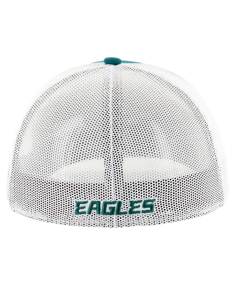 '47 Brand Men's Midnight Green/White Philadelphia Eagles Thrash Trophy Flex Hat
