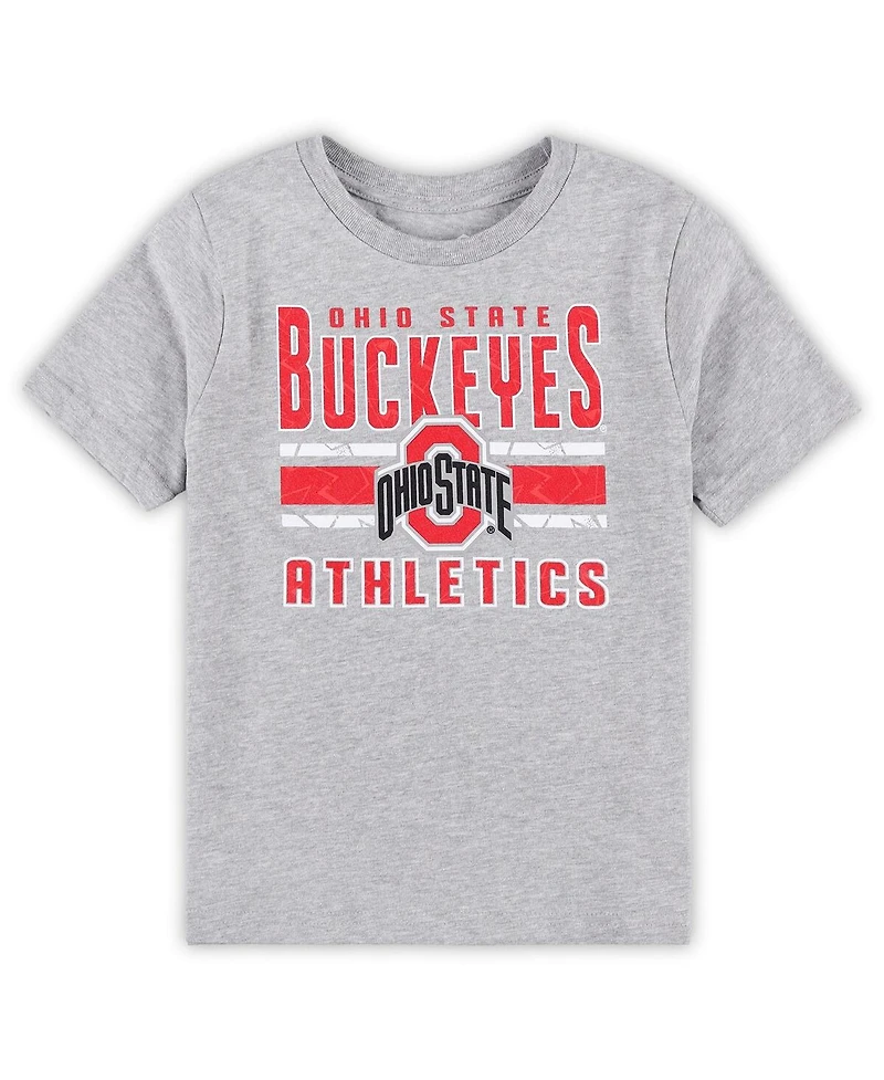 Outerstuff Preschool 2-Piece Ohio State Buckeyes the Mix T-Shirt Combo Set