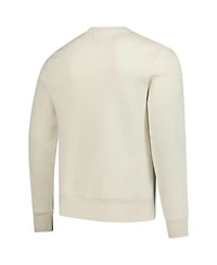 '47 Brand Men's Cream Detroit Lions Locked Headline Pullover Sweatshirt