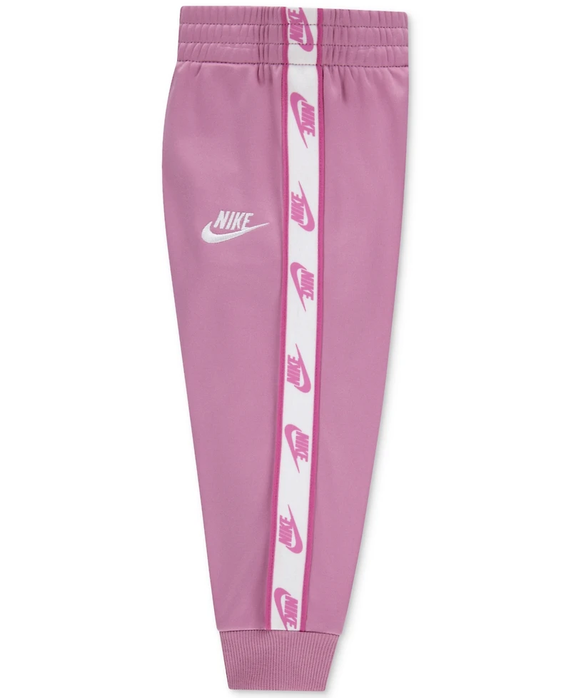 Nike Toddler Girls Logo-Taping Jacket & Pants, 2 Piece Set