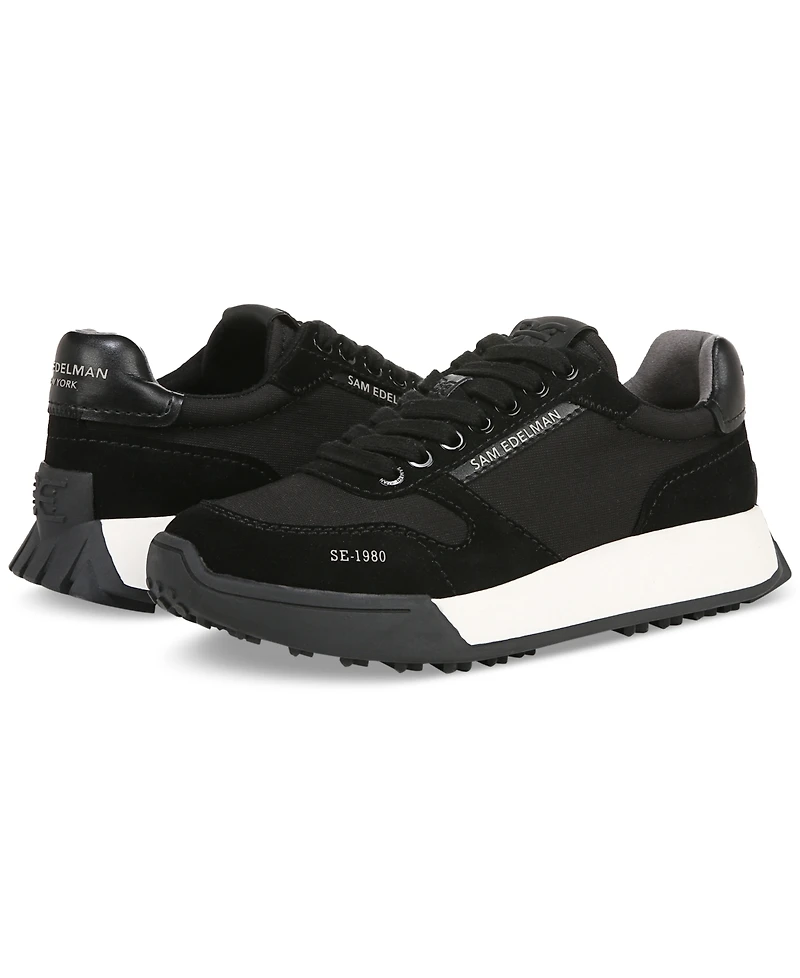 Sam Edelman Women's Layla Lace-Up Jogger Sneakers