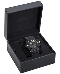 Versace Men's Swiss Chronograph Real Active Tpu Strap Watch 45mm