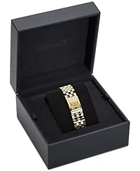 Versace Women's Swiss Reveal Square Two-Tone Stainless Steel Bracelet Watch 18x25mm