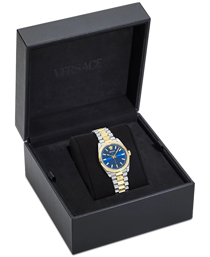 Versace Women's Swiss Millenyium Two-Tone Stainless Steel Bracelet Watch 32mm