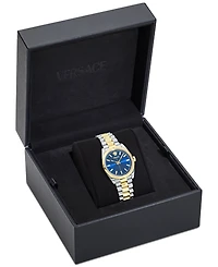 Versace Women's Swiss Millenyium Two-Tone Stainless Steel Bracelet Watch 32mm