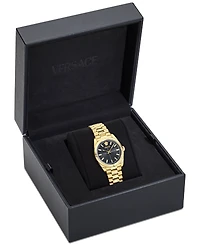 Versace Women's Swiss Millenyium Gold Ion Plated Bracelet Watch 32mm