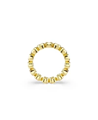 Swarovski Imber Gold-Tone Plated Round Cut Ring