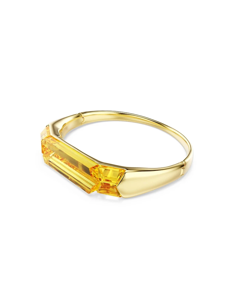 Swarovski Lucent Gold-Tone Plated Bangle Bracelet