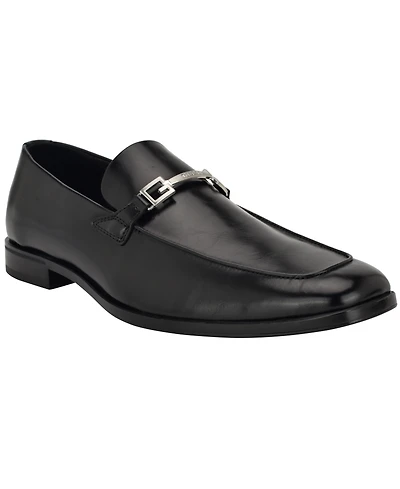 Guess Men's Hacket Square Toe Slip On Dress Loafers