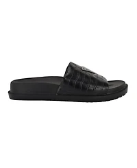 Guess Men's Vesper Branded Slip On Fashion Slides