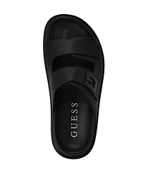 Guess Men's Vugon Branded Slip On Fashion Slides