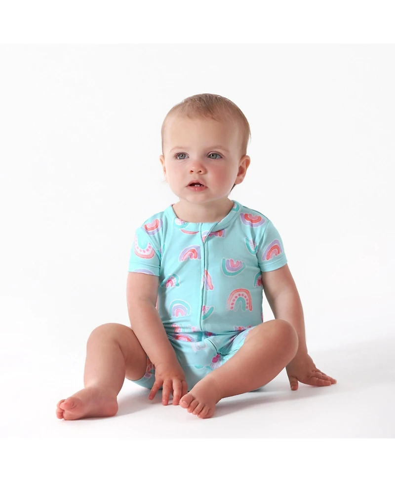 Baby Boys' and Girls' Snug Fit Soft Romper