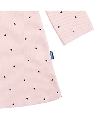 Gerber Baby Girls Long Sleeve Ruffle Dress