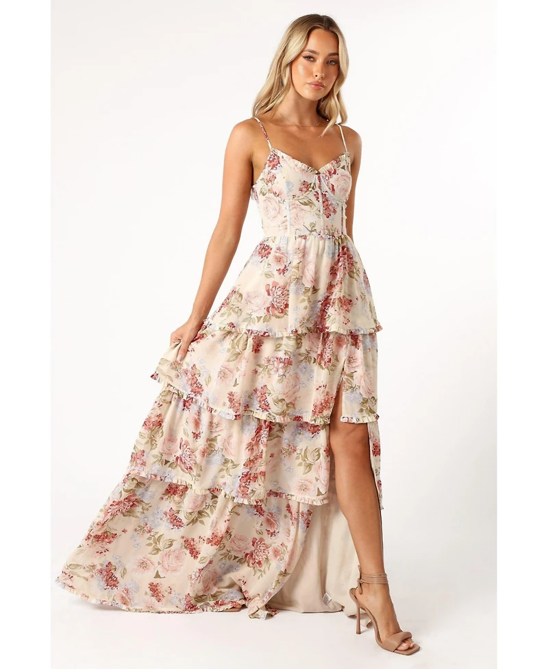 Petal and Pup Women's Mito Tiered Maxi Dress