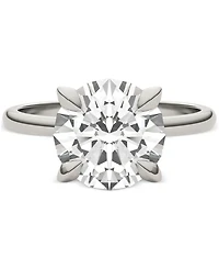 Charles & Colvard Moissanite Classic Basket Solitaire Engagement Ring (3 ct. t.w.) in Two-Tone 14k Gold