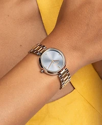 Olivia Burton Women's Dimension Two-Tone Bracelet Watch, 32mm
