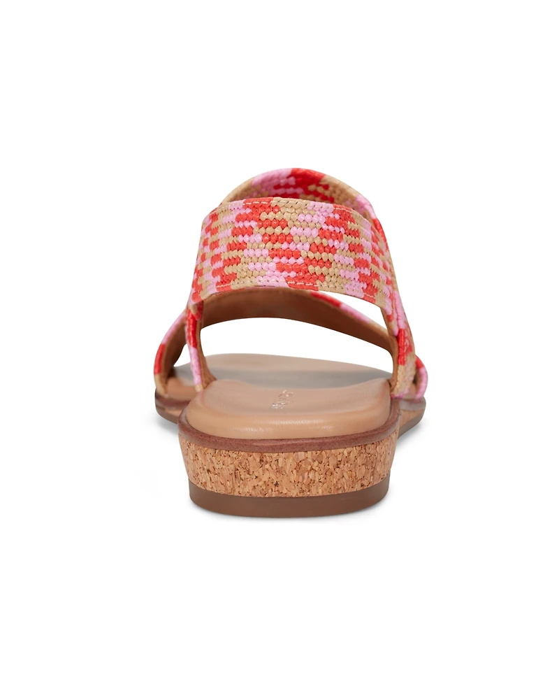 Easy Spirit Women's Lana Double Band Slingback Sandals