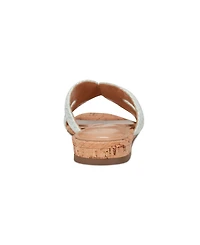 Easy Spirit Women's Christy Slip On Casual Flat Sandals