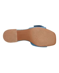 Easy Spirit Women's Roxana eFlex Buckle Block Heel Sandals
