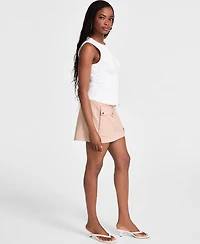Bar Iii Women's Cargo Mini Skirt, Exclusively at Macy's