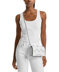 Michael Kors Jet Set Small Flap Chain Leather Crossbody