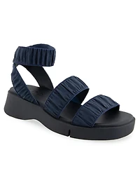 Aerosoles Women's Fiona Round Toe Flatform Sandals