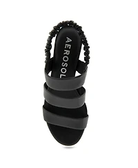 Aerosoles Women's Clarissa Round Toe Slingback Sandals