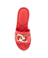 Aerosoles Women's Big Charm Slide Open Toe Sandals