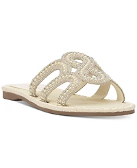 Jessica Simpson Women's Bria Rhinestone Slide Sandals