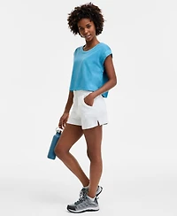 Id Ideology Women's Relaxed-Fit Pull-On Shorts, Exclusively at Macy's