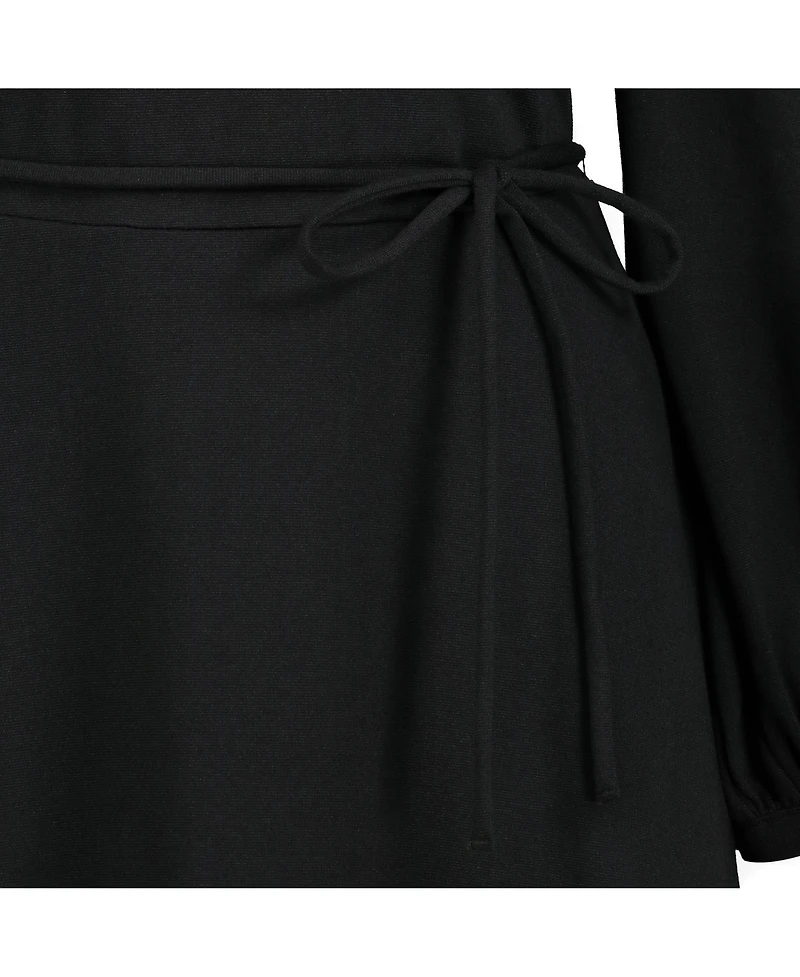 Hope & Henry Women's Fit and Flare Ponte Dress