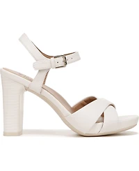 Naturalizer Women's Morgan Open Square Toe Platform Dress Sandals