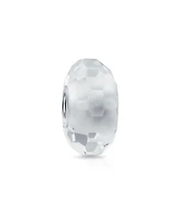 Bling Jewelry Faceted Murano Glass Charm Bead with Sterling Silver Core
