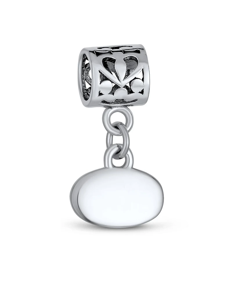 Bling Jewelry Graduate Dangle Charm Bead Sterling Silver European Bracelet
