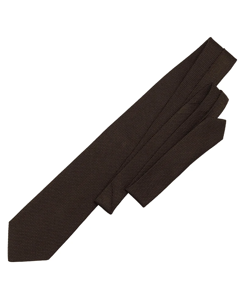 Mocha - Silk Grenadine Tie for Men