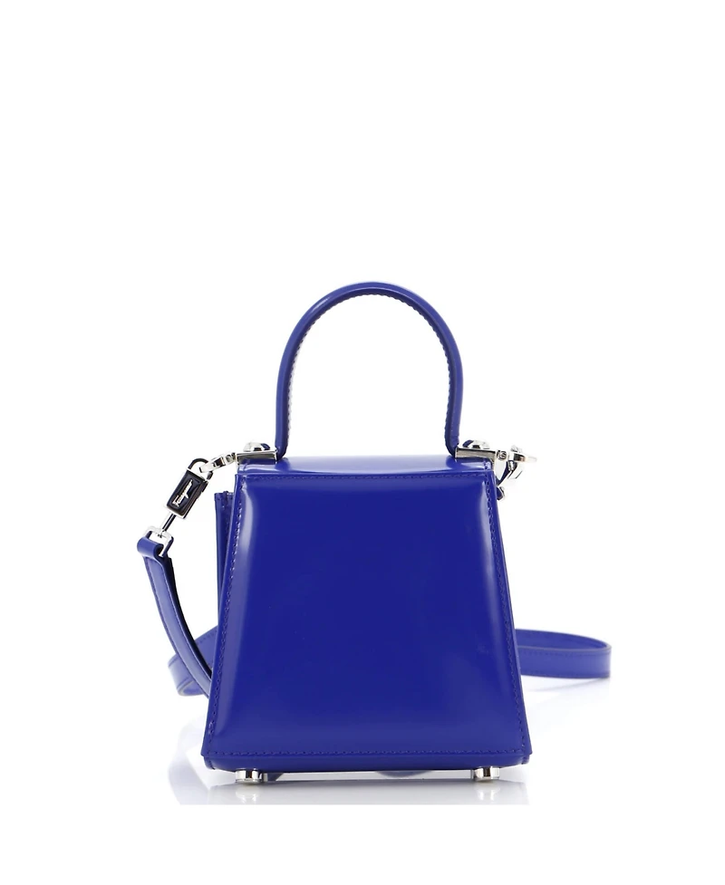 Pre-Owned Salvatore Ferragamo Xs Iconic Top Handle Bag Leather