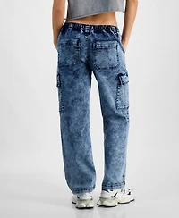 Madden Girl Juniors' Cargo Skater Jeans