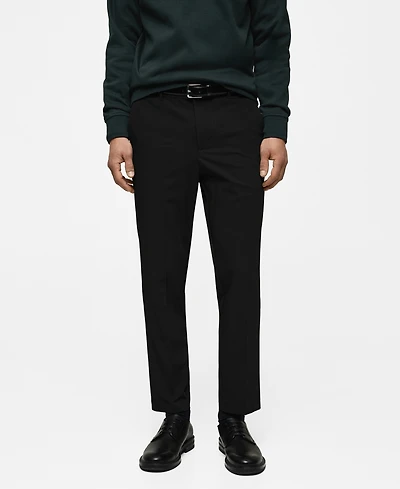 Mango Men's Slim-Fit Stretch Pants