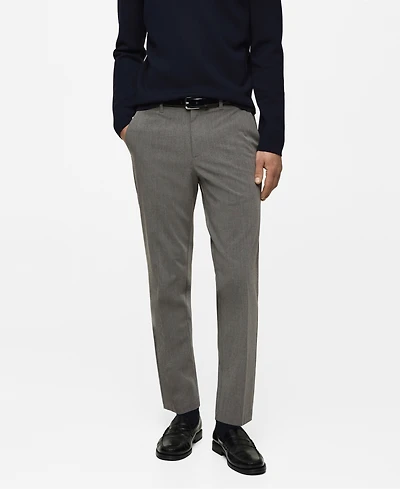 Mango Men's Slim-Fit Stretch Pants