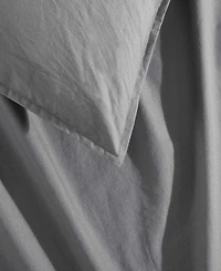 Calvin Klein Washed Percale Solid 2-Pc. Comforter Set, Twin/Twin Xl