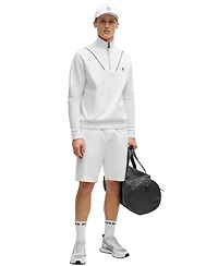 Boss by Hugo Boss Men's Double B Monogram Zip-Neck Sweatshirt