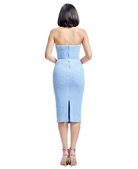 Dress the Population Women's Viviana Sequined Strapless