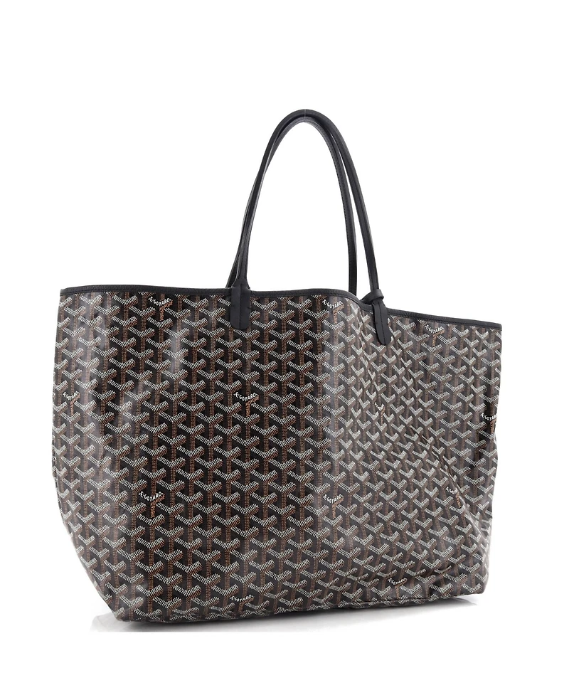Pre-Owned Goyard Gm Saint Louis Tote Printed Coated Canvas